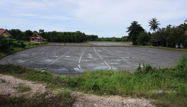 Construction court de tennis Saint-Tropez